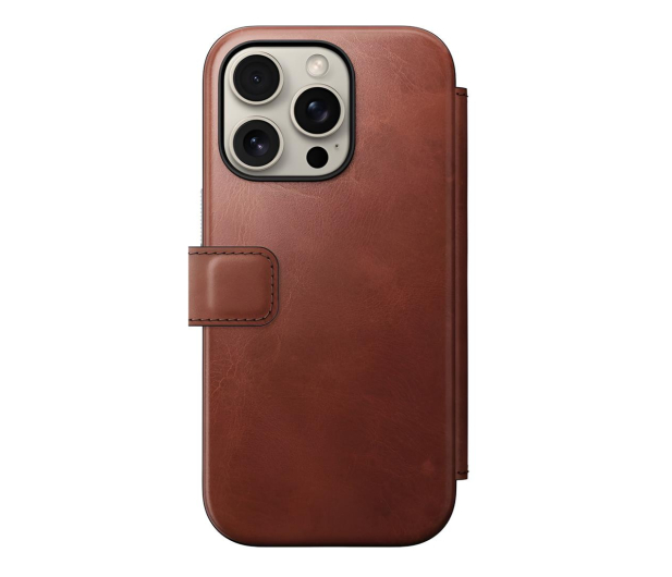 Nomad Leather Folio do iPhone 16 Pro olde dublin - 1288696 - zdjęcie